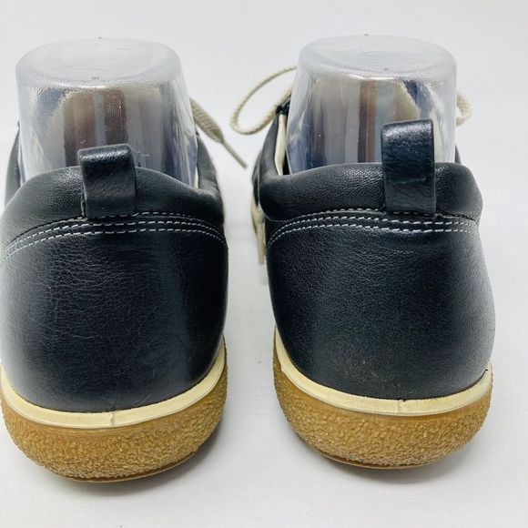 ECCO  Womens Chase ll Black Lace Up Leather Comfort Shoes ~ Sz 40 EU/9-9.5 US - Picture 4 of 10